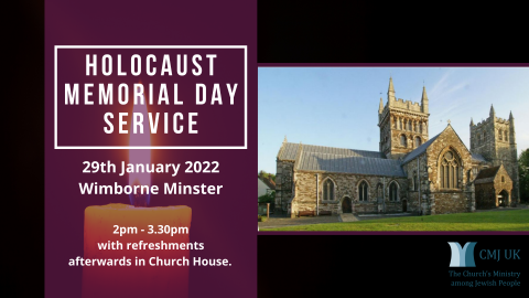 Holocaust Memorial Day Service at Wimborne Minster 2022